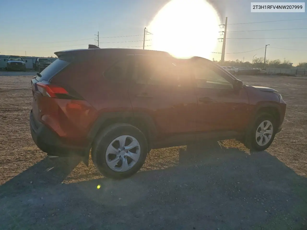 2T3H1RFV4NW207999 2022 Toyota Rav4 Le