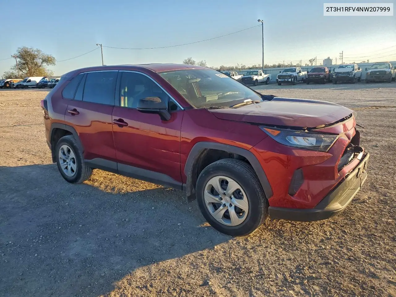 2T3H1RFV4NW207999 2022 Toyota Rav4 Le