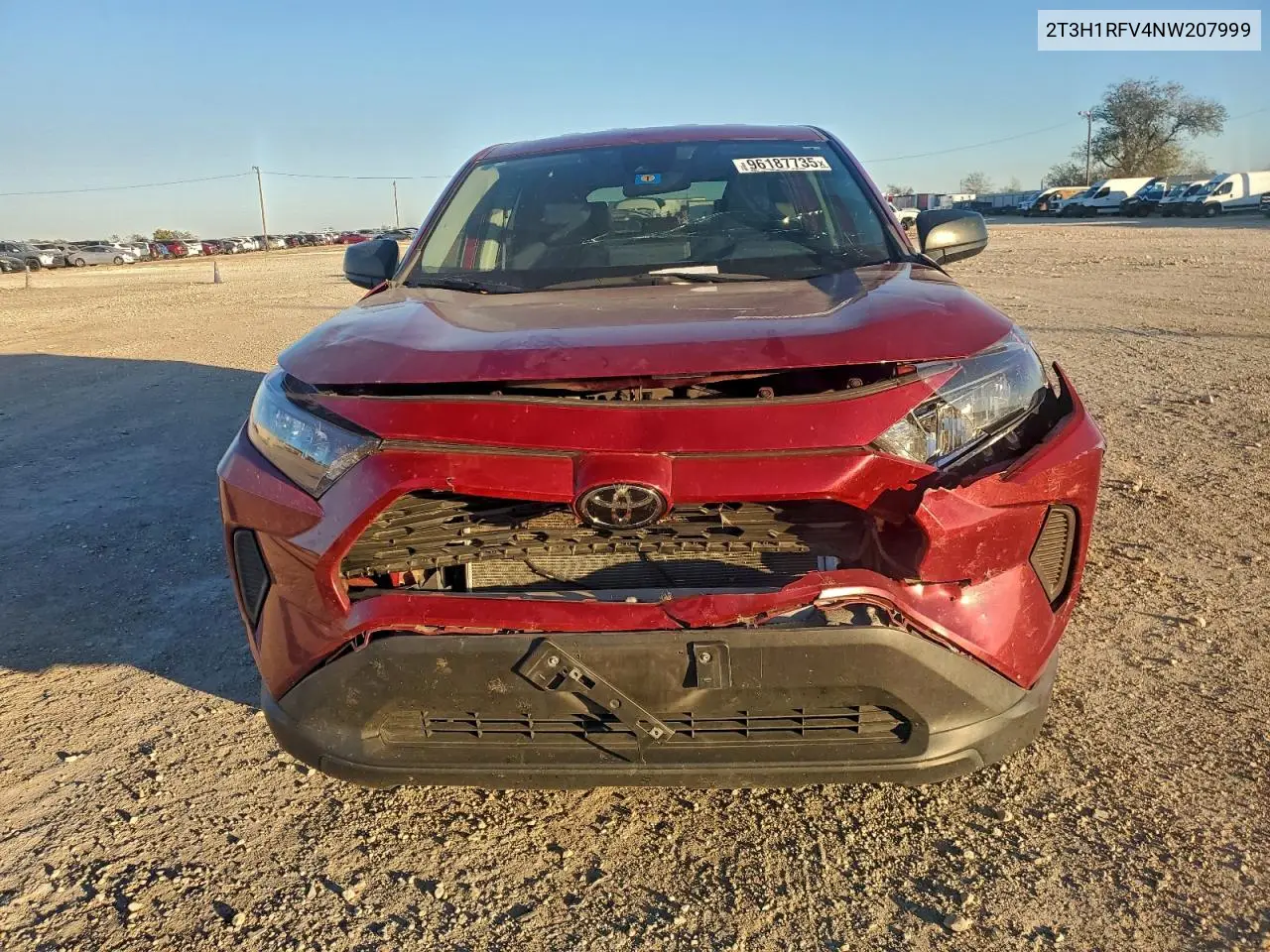 2T3H1RFV4NW207999 2022 Toyota Rav4 Le