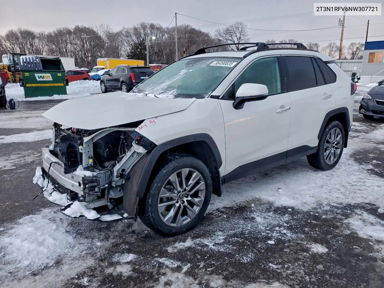 2T3N1RFV6NW307721 2022 Toyota Rav4 Limited
