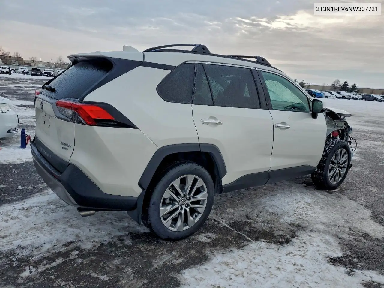 2T3N1RFV6NW307721 2022 Toyota Rav4 Limited