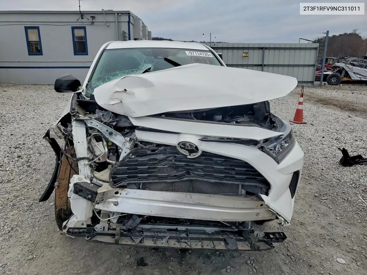 2T3F1RFV9NC311011 2022 Toyota Rav4 Le