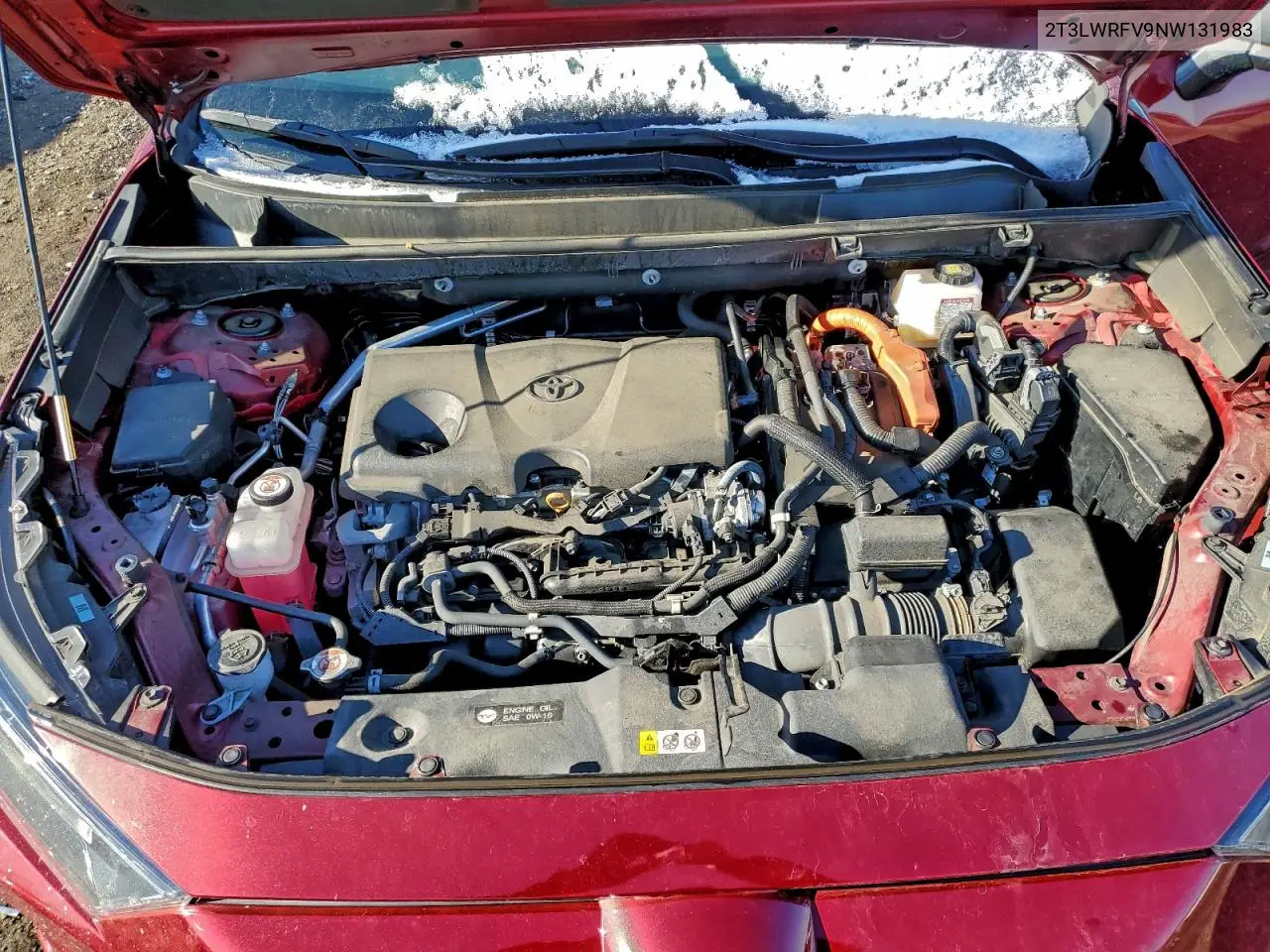 2T3LWRFV9NW131983 2022 Toyota Rav4 Le