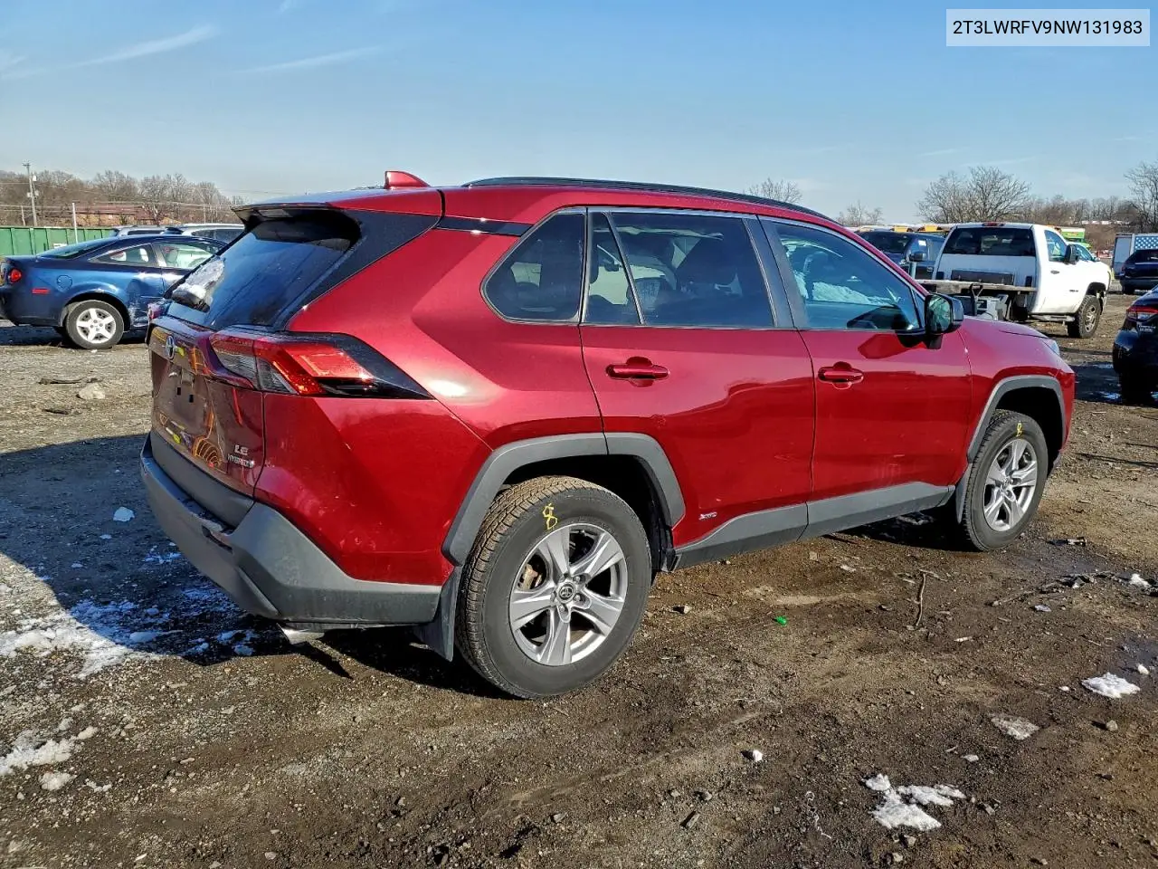 2T3LWRFV9NW131983 2022 Toyota Rav4 Le