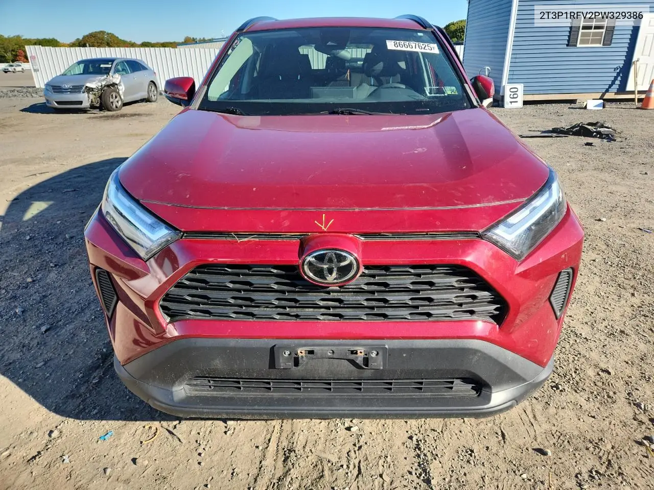 2T3P1RFV2PW329386 2023 Toyota Rav4 Xle