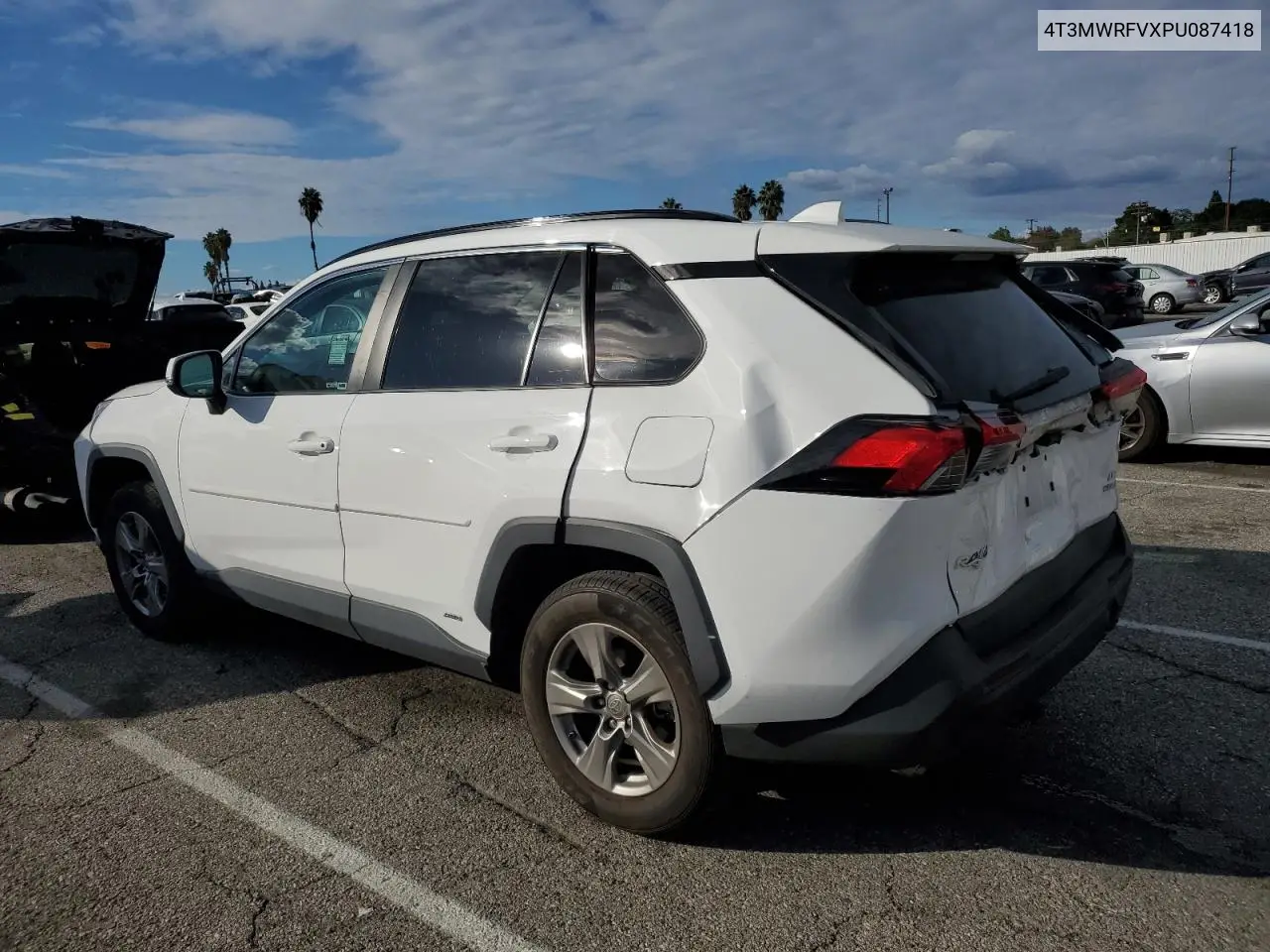 4T3MWRFVXPU087418 2023 Toyota Rav4 Le