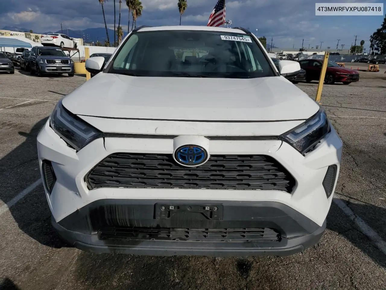 4T3MWRFVXPU087418 2023 Toyota Rav4 Le