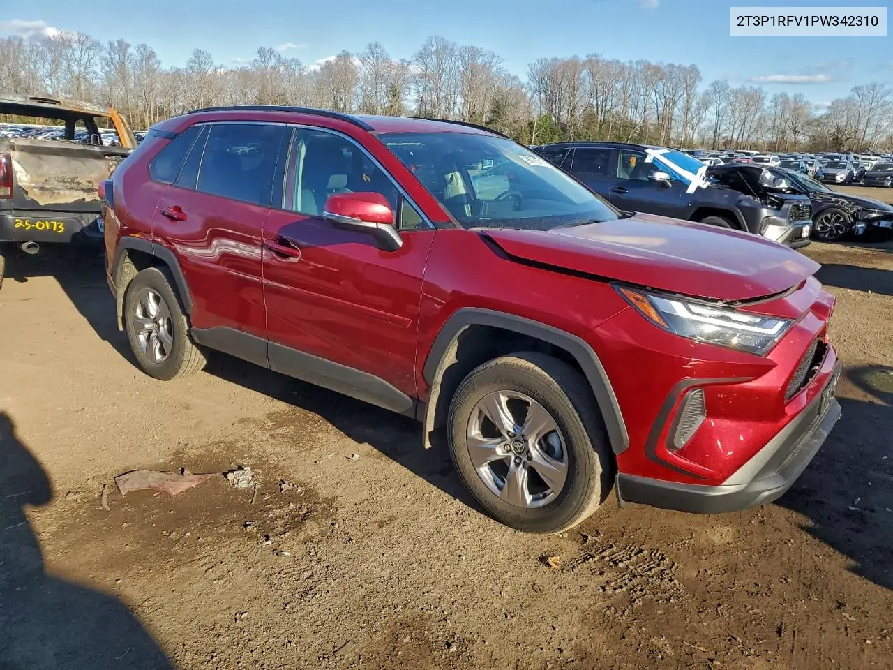 2T3P1RFV1PW342310 2023 Toyota Rav4 Xle