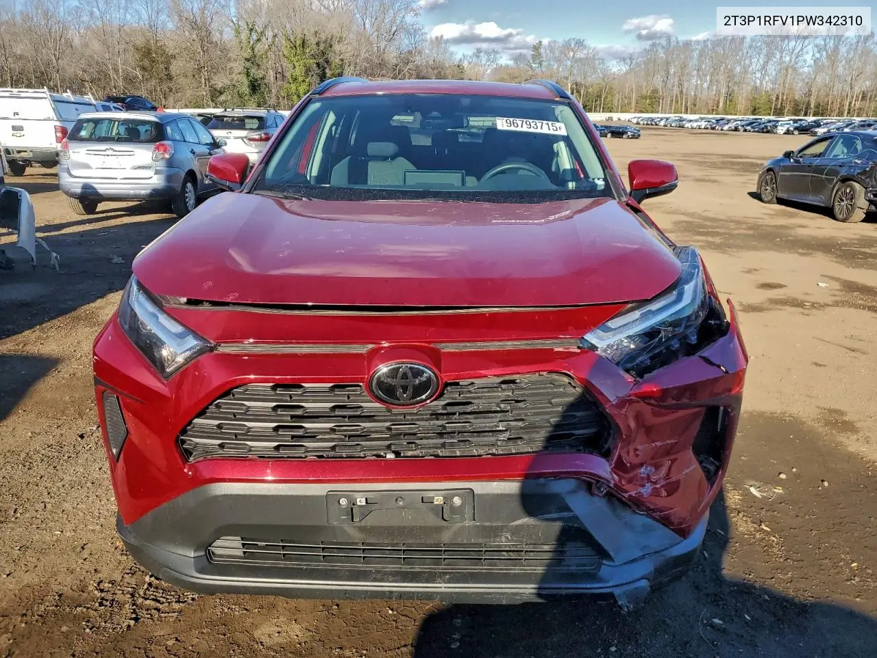 2T3P1RFV1PW342310 2023 Toyota Rav4 Xle