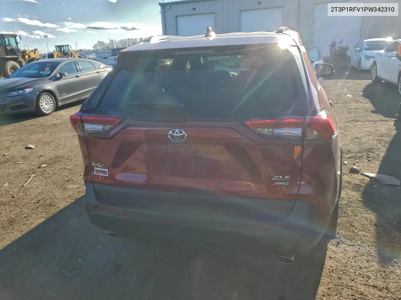 2T3P1RFV1PW342310 2023 Toyota Rav4 Xle