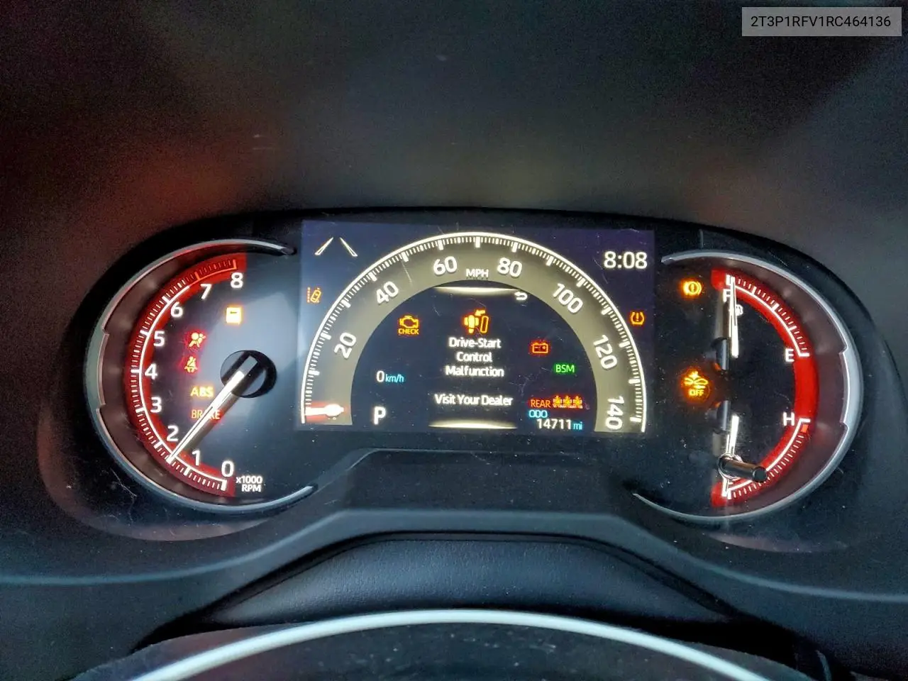 2T3P1RFV1RC464136 2024 Toyota Rav4 Xle