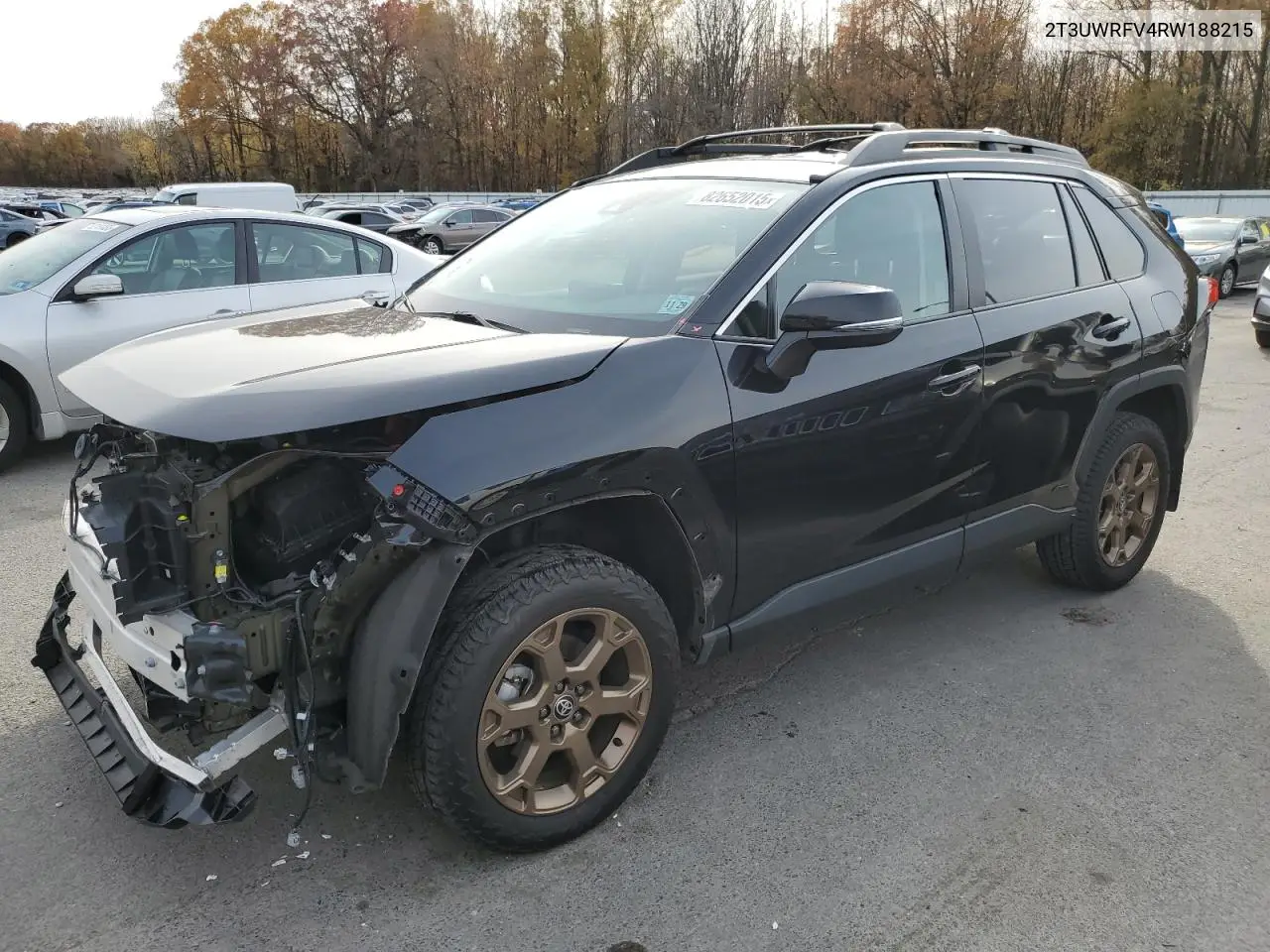 2T3UWRFV4RW188215 2024 Toyota Rav4 Hybrid Woodland Edition