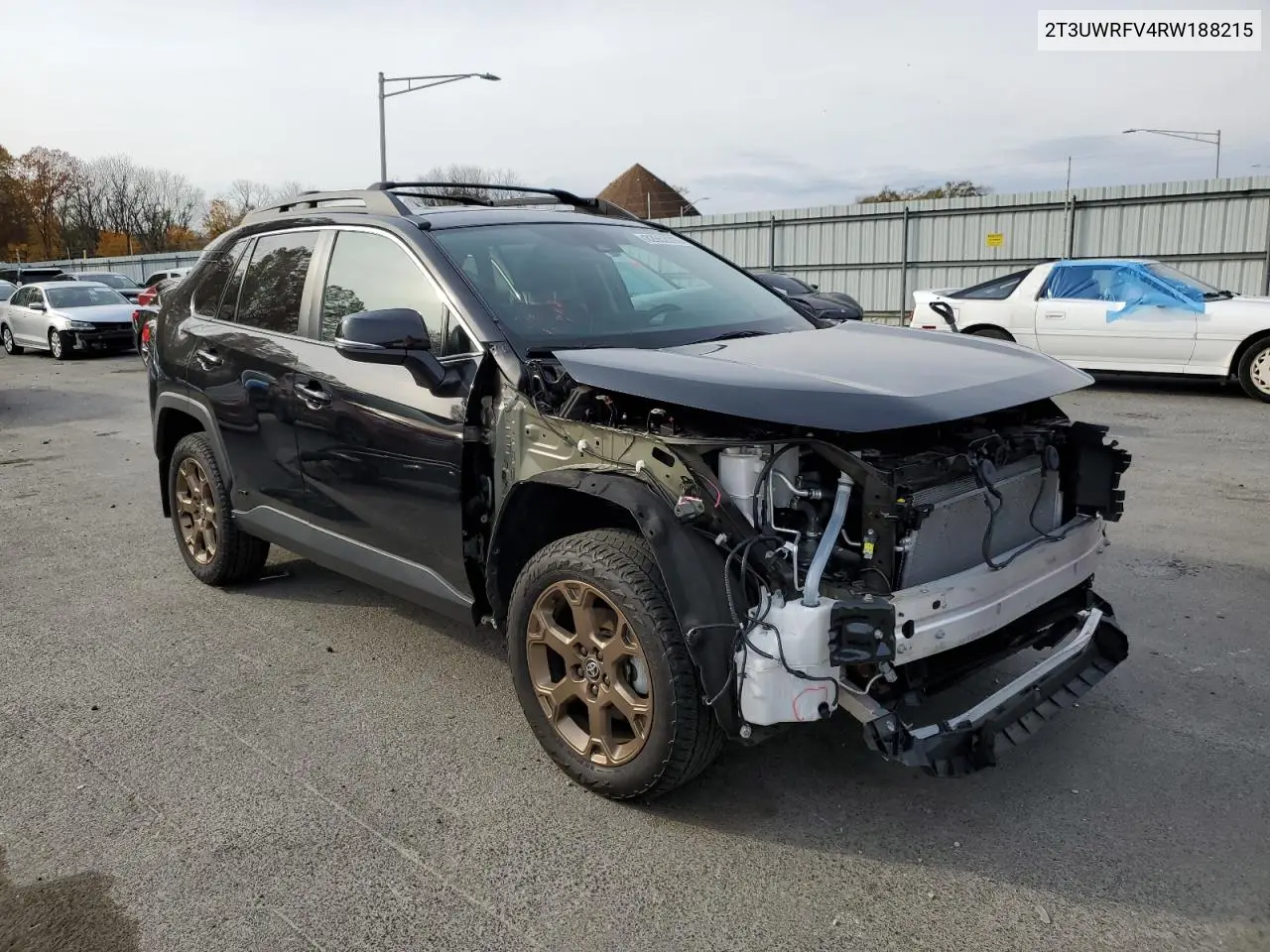 2T3UWRFV4RW188215 2024 Toyota Rav4 Hybrid Woodland Edition