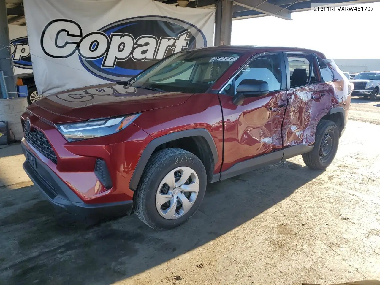 2T3F1RFVXRW451797 2024 Toyota Rav4 Le