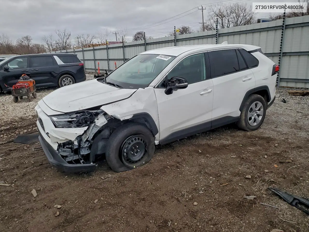 2T3G1RFV0RC480036 2024 Toyota Rav4 Le