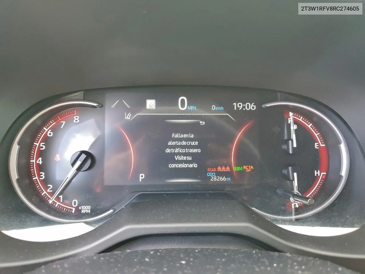 2T3W1RFV8RC274605 2024 Toyota Rav4 Xle