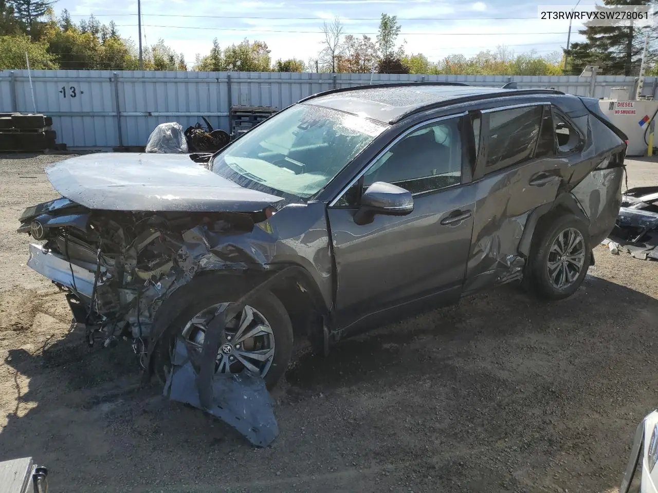 2T3RWRFVXSW278061 2025 Toyota Rav4 Xle
