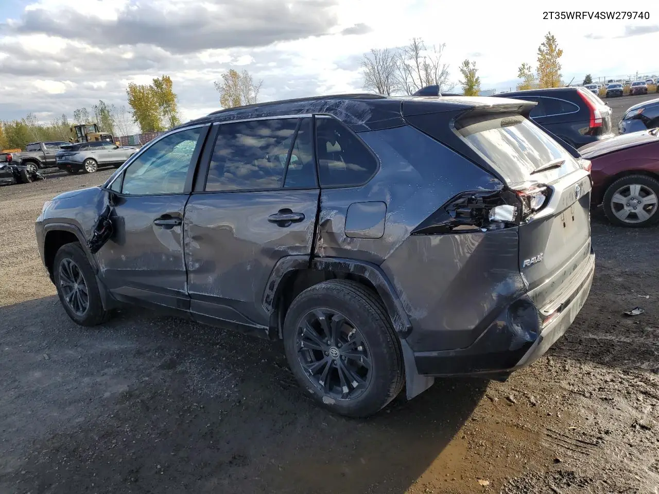 2T35WRFV4SW279740 2025 Toyota Rav4 Xse