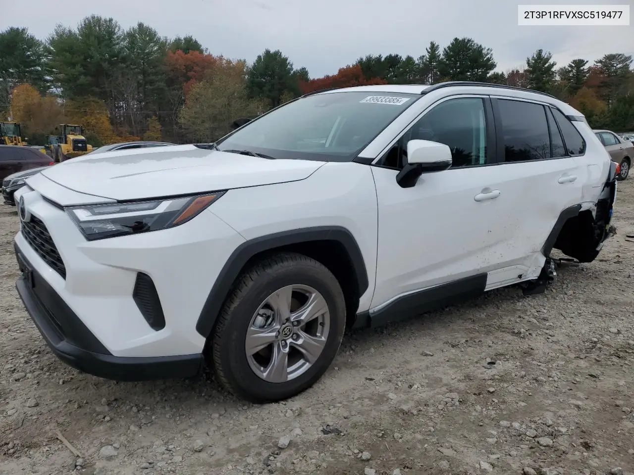 2T3P1RFVXSC519477 2025 Toyota Rav4 Xle
