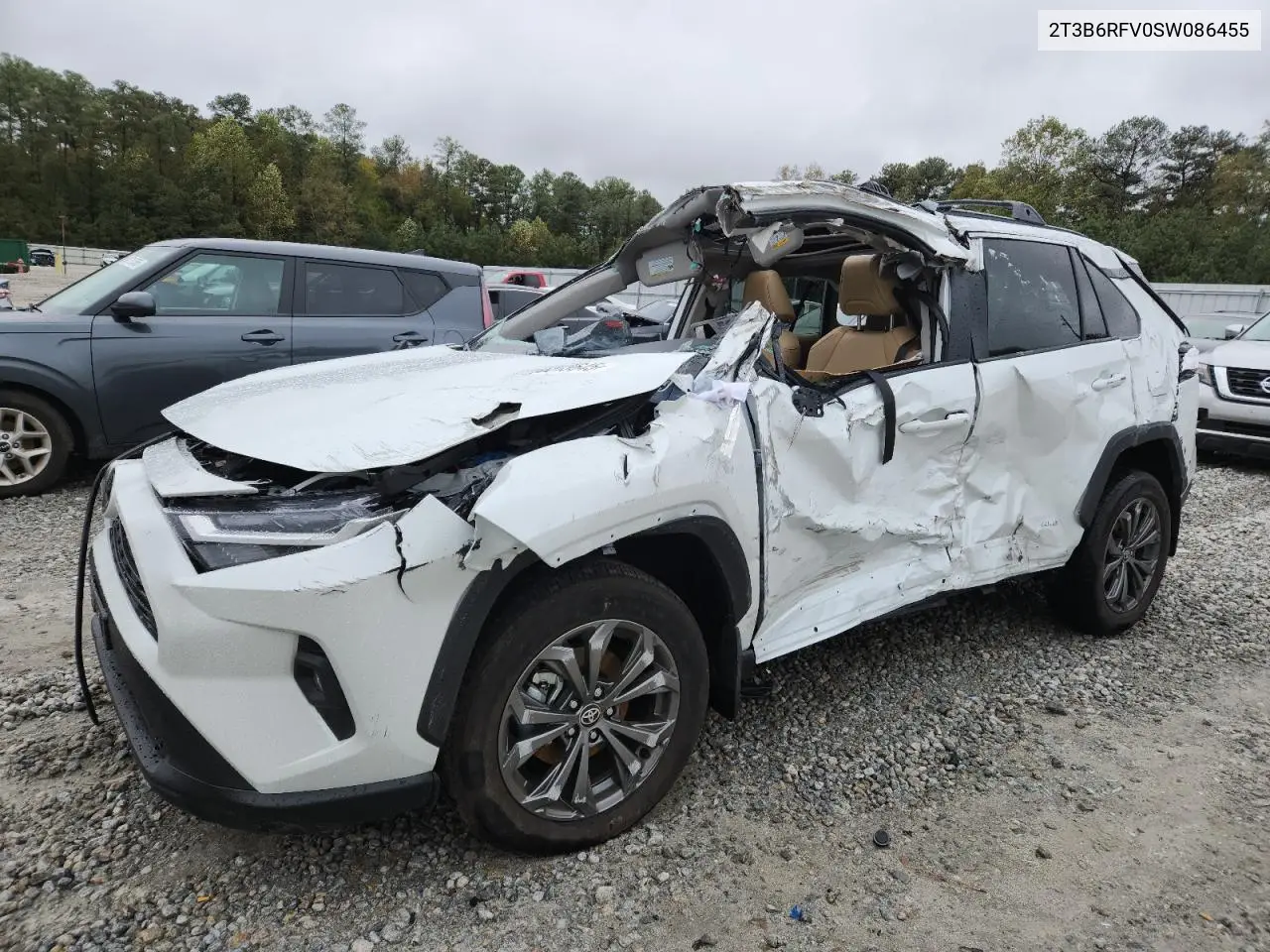 2T3B6RFV0SW086455 2025 Toyota Rav4 Xle Premium