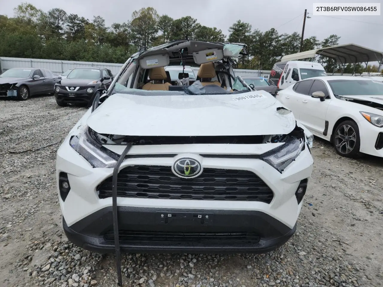2T3B6RFV0SW086455 2025 Toyota Rav4 Xle Premium