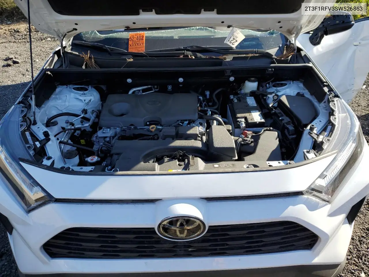 2T3F1RFV3SW526863 2025 Toyota Rav4 Le