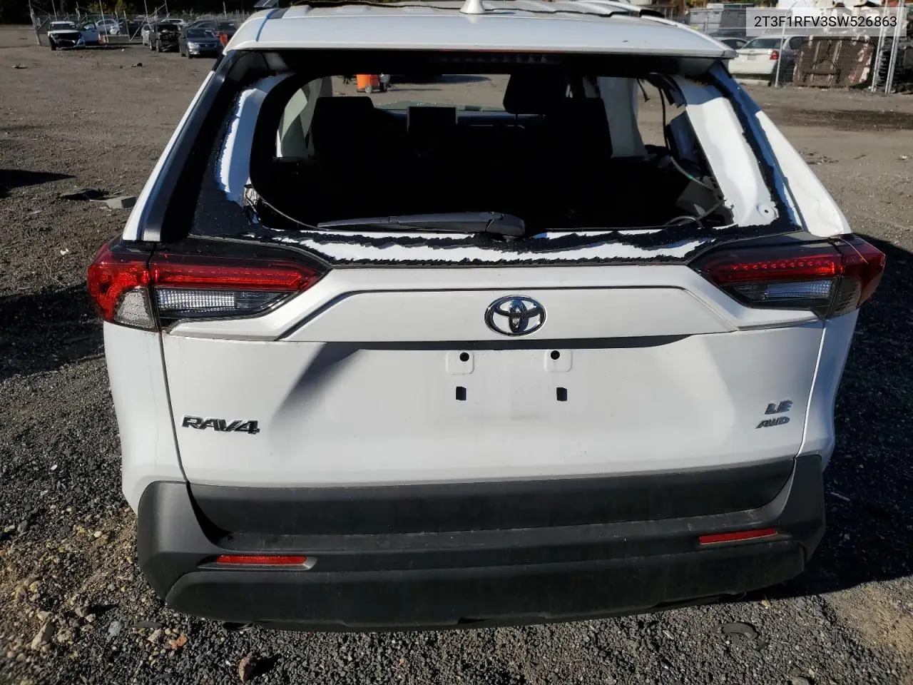 2T3F1RFV3SW526863 2025 Toyota Rav4 Le