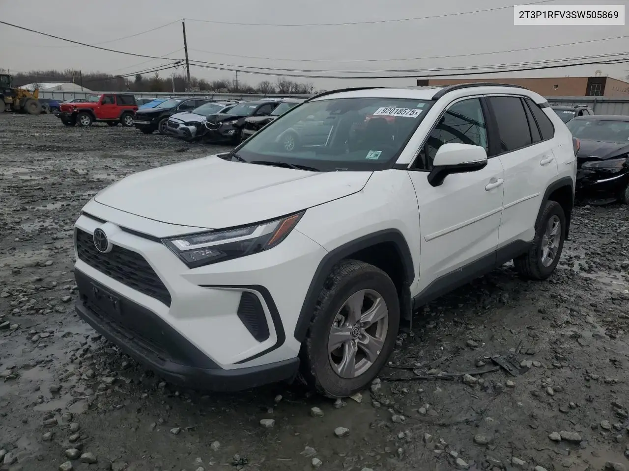 2T3P1RFV3SW505869 2025 Toyota Rav4 Xle
