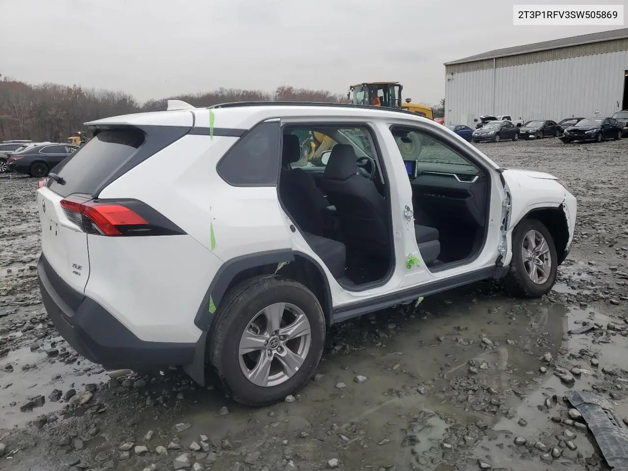 2T3P1RFV3SW505869 2025 Toyota Rav4 Xle