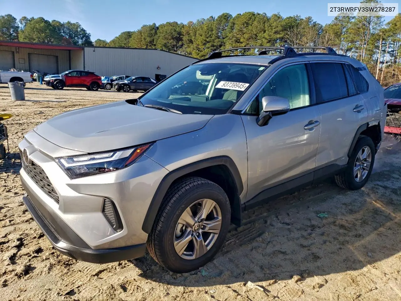 2T3RWRFV3SW278287 2025 Toyota Rav4 Xle