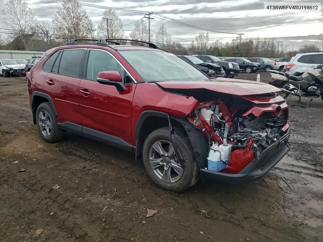 4T3RWRFV4SU198612 2025 Toyota Rav4 Xle