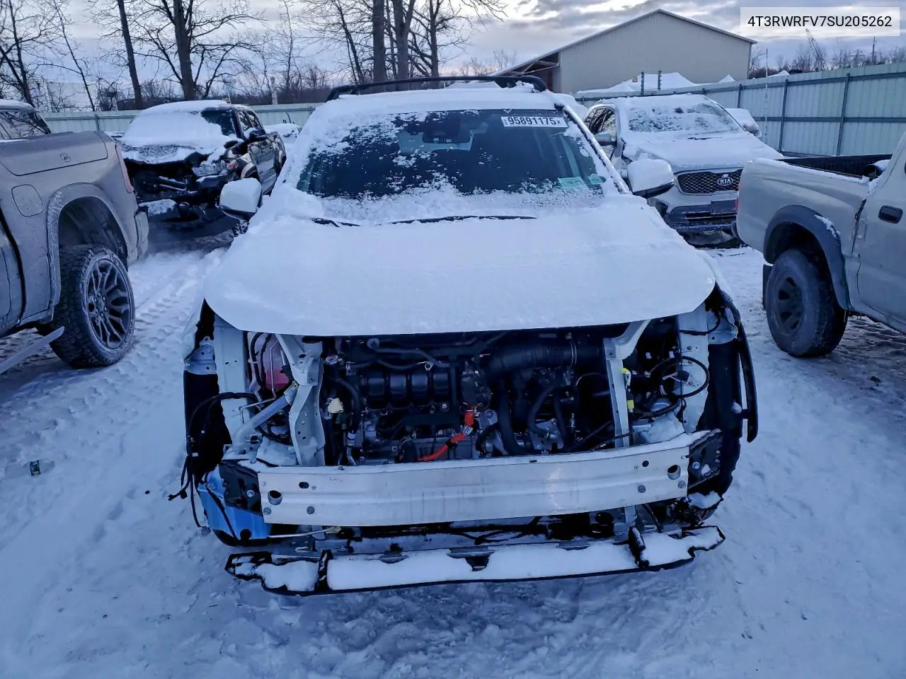 4T3RWRFV7SU205262 2025 Toyota Rav4 Xle