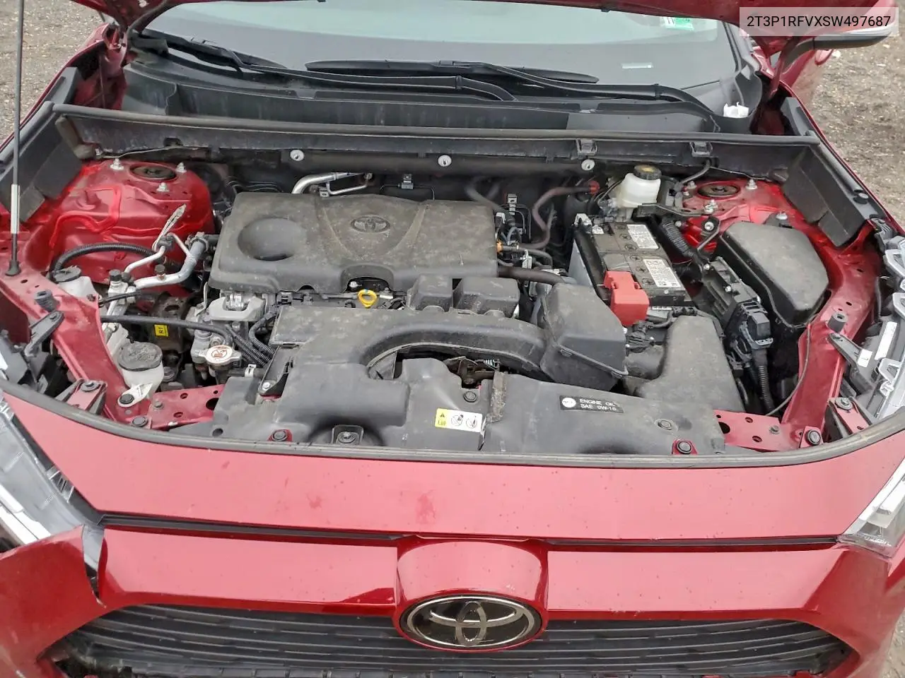 2T3P1RFVXSW497687 2025 Toyota Rav4 Xle