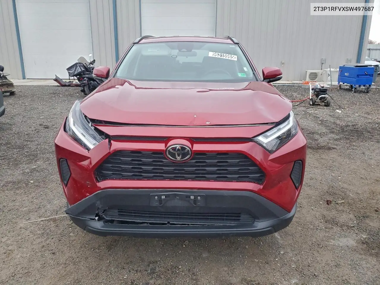 2T3P1RFVXSW497687 2025 Toyota Rav4 Xle