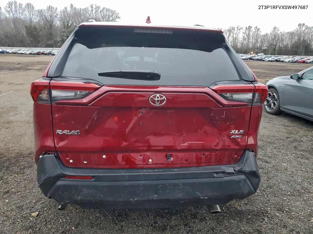 2T3P1RFVXSW497687 2025 Toyota Rav4 Xle