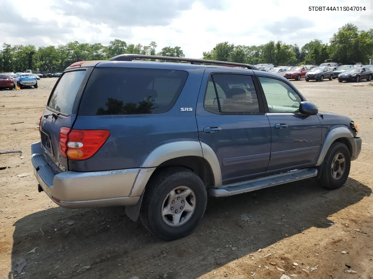 2001 Toyota Sequoia Sr5 VIN: 5TDBT44A11S047014 Lot: 58111284