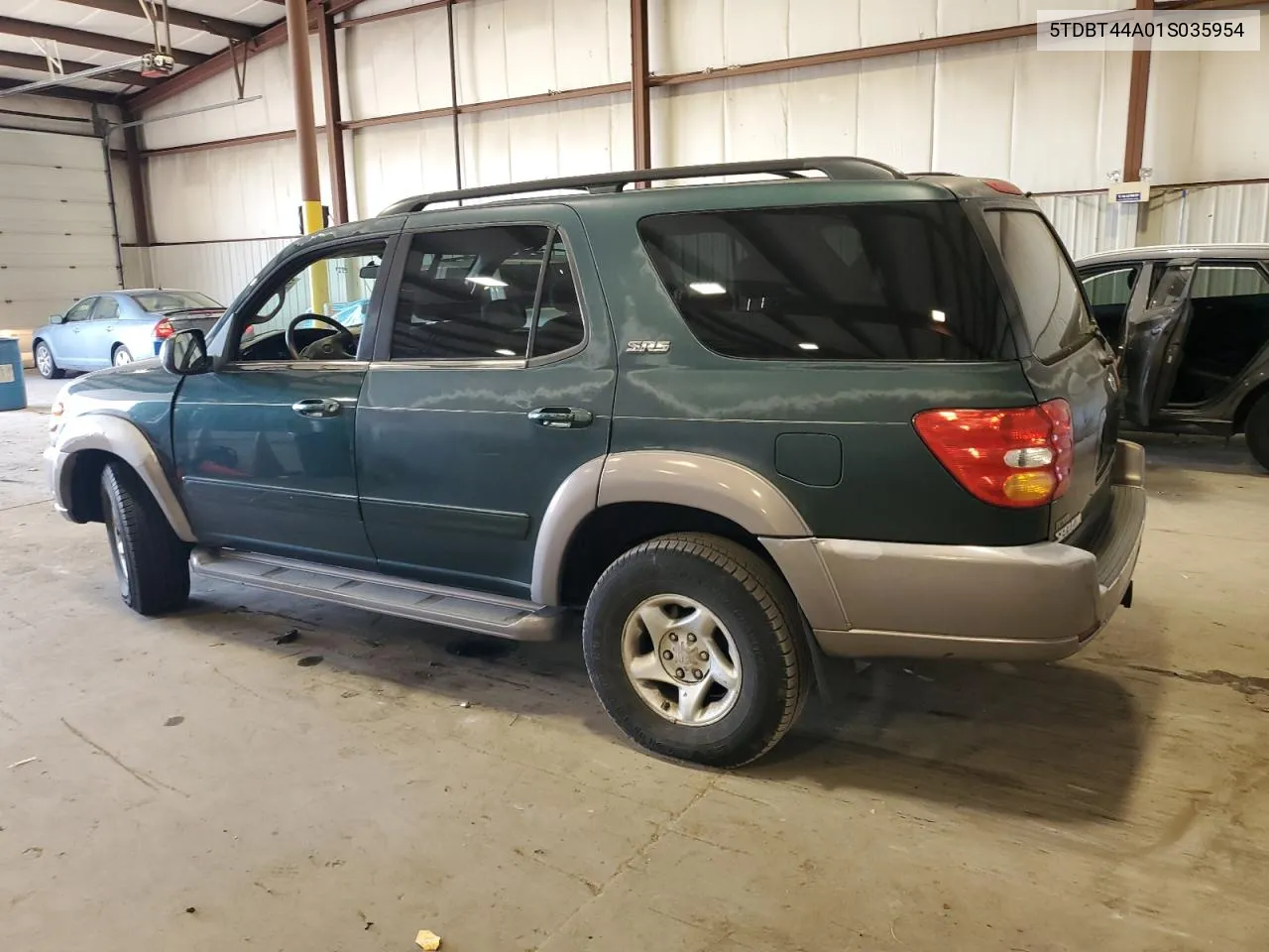 2001 Toyota Sequoia Sr5 VIN: 5TDBT44A01S035954 Lot: 59563244