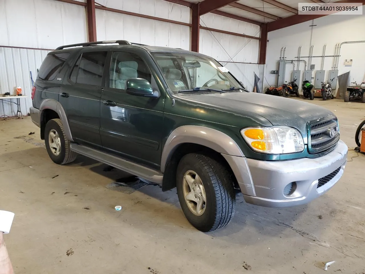 2001 Toyota Sequoia Sr5 VIN: 5TDBT44A01S035954 Lot: 59563244