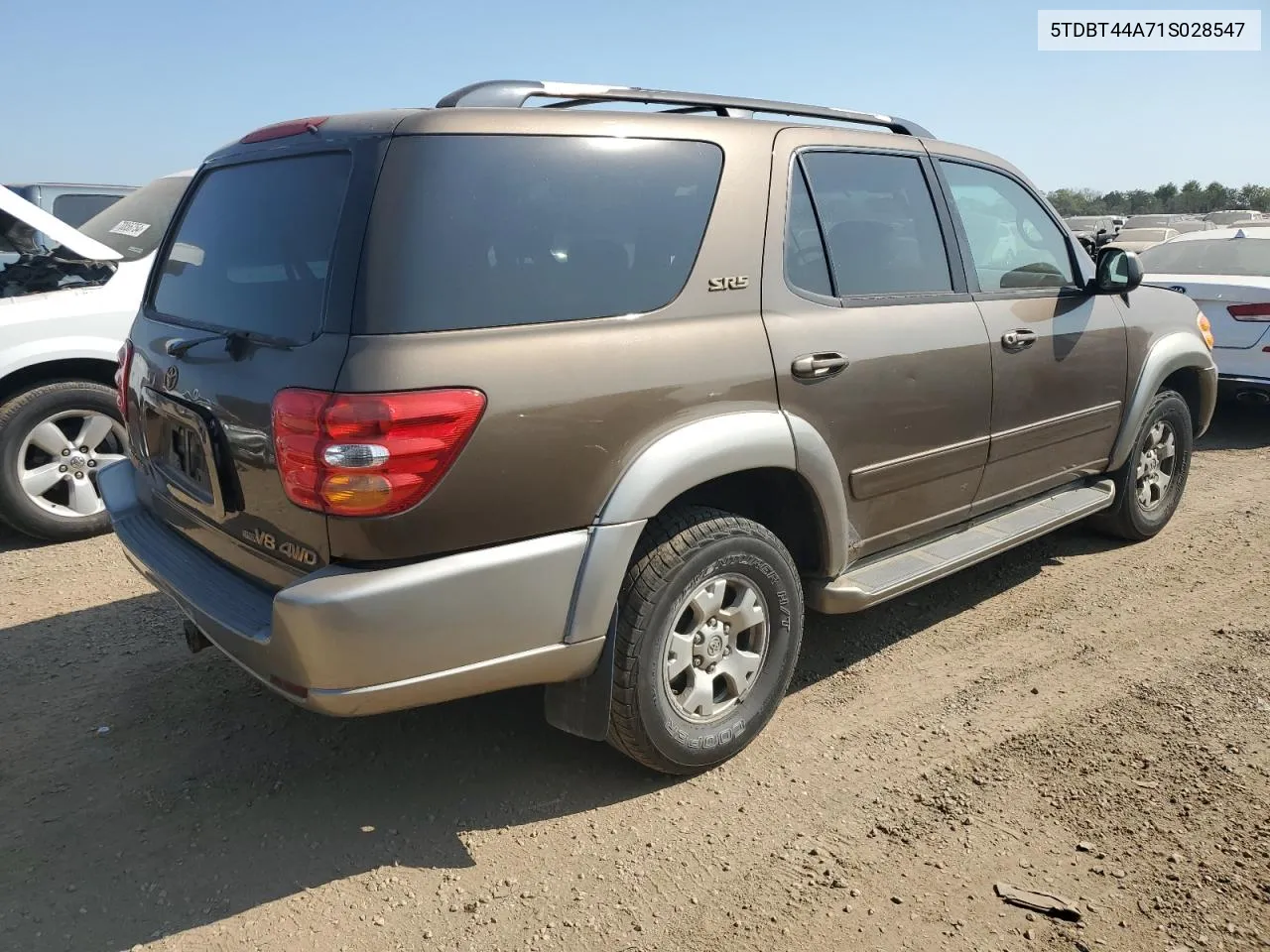 2001 Toyota Sequoia Sr5 VIN: 5TDBT44A71S028547 Lot: 71317064