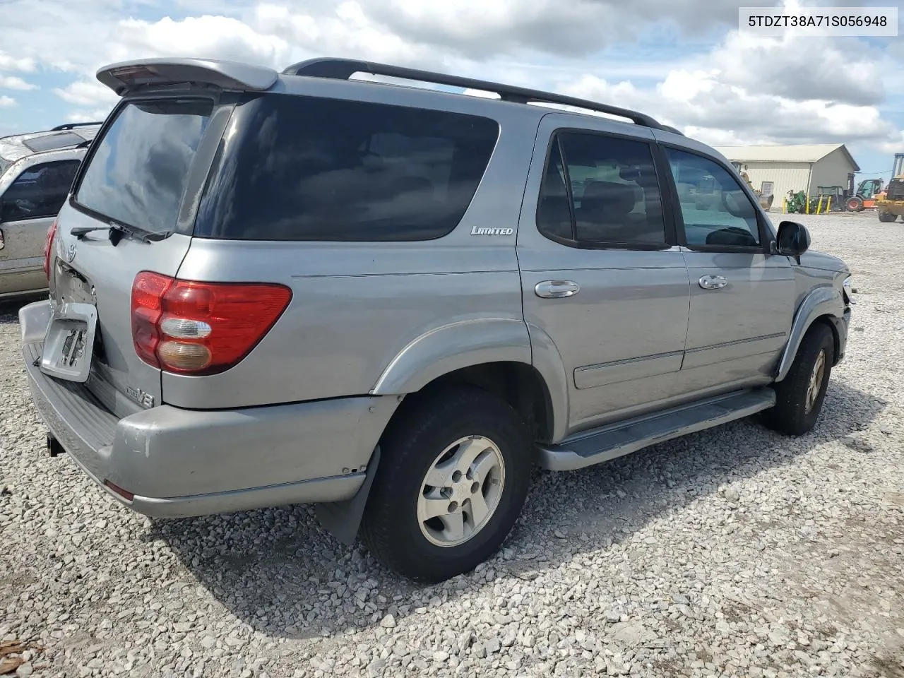 2001 Toyota Sequoia Limited VIN: 5TDZT38A71S056948 Lot: 71478154