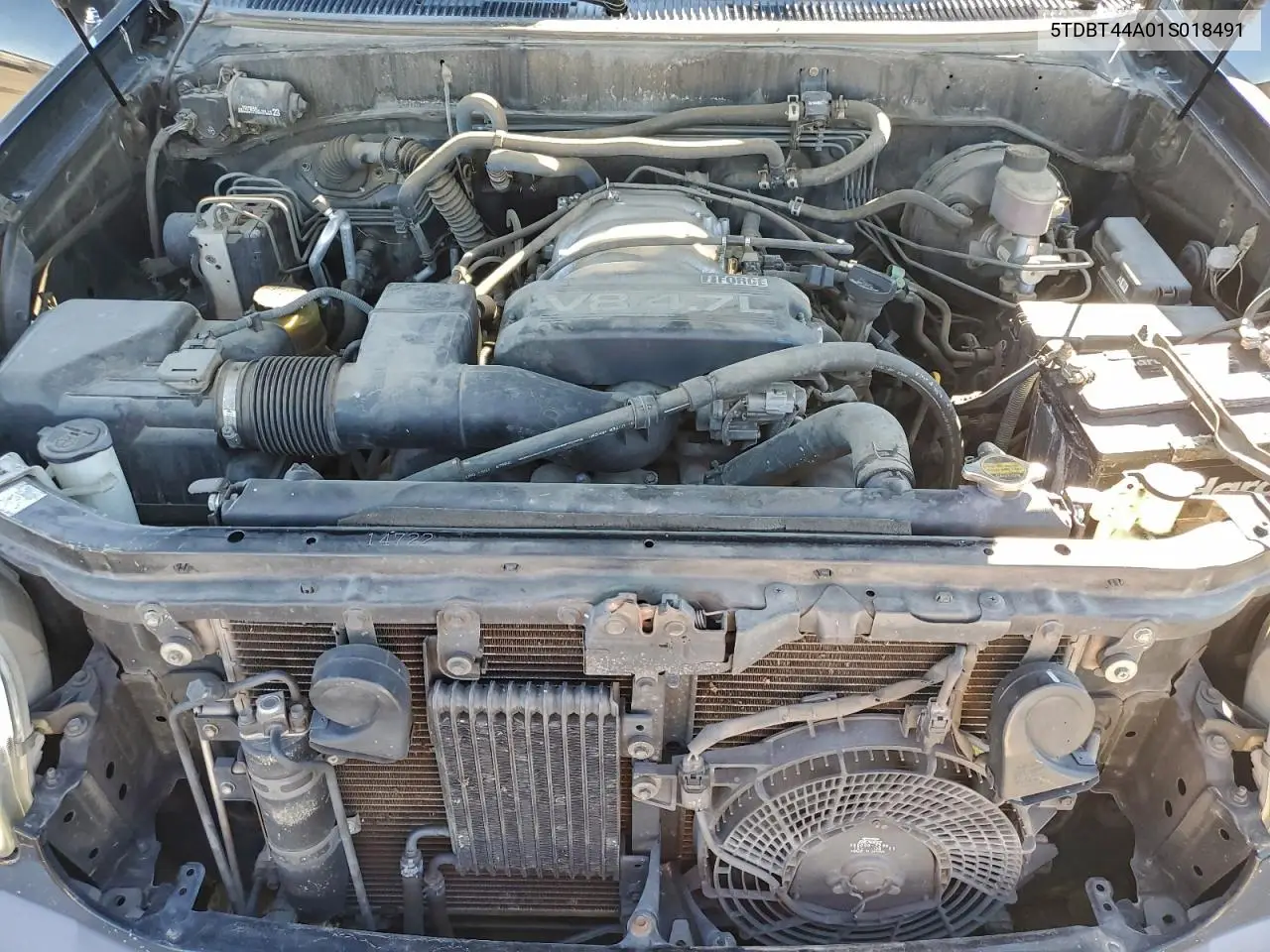5TDBT44A01S018491 2001 Toyota Sequoia Sr5