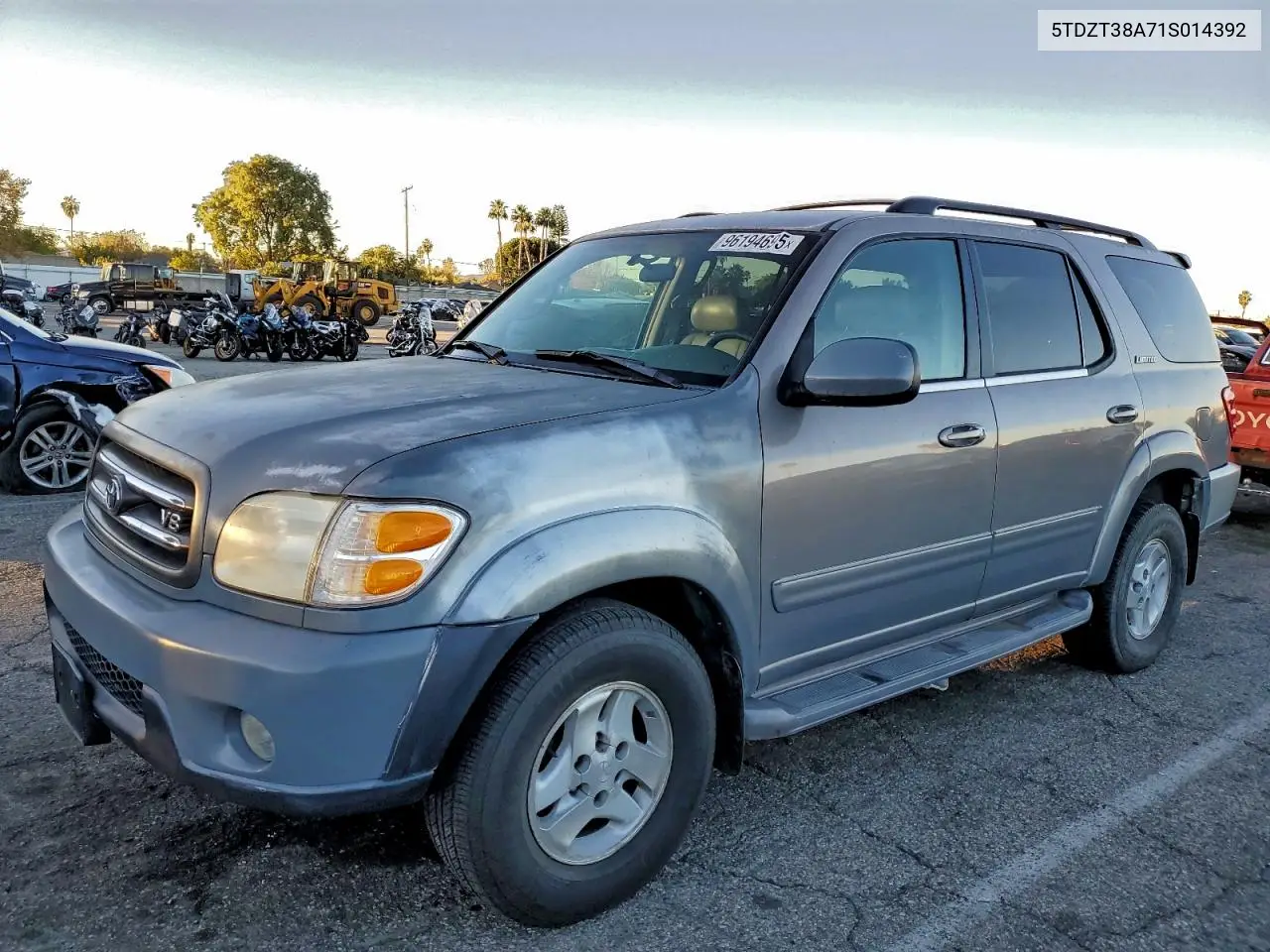 5TDZT38A71S014392 2001 Toyota Sequoia Limited