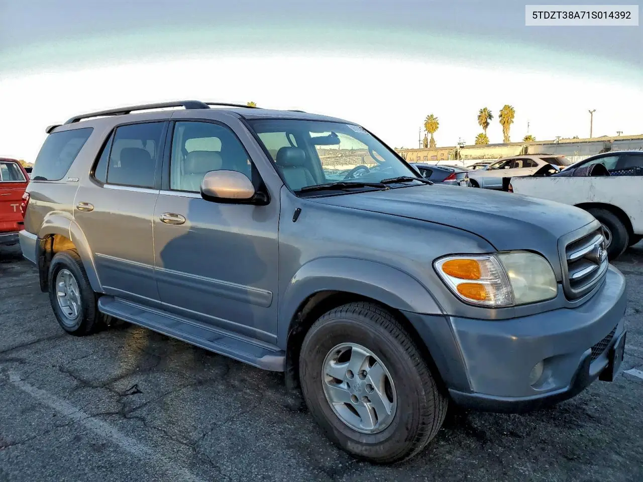 5TDZT38A71S014392 2001 Toyota Sequoia Limited