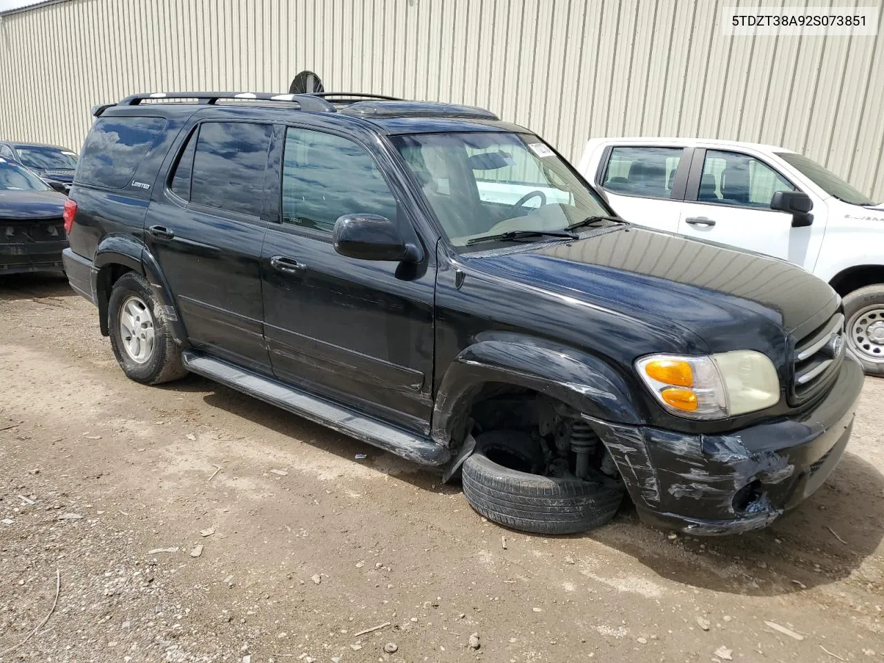 5TDZT38A92S073851 2002 Toyota Sequoia Limited