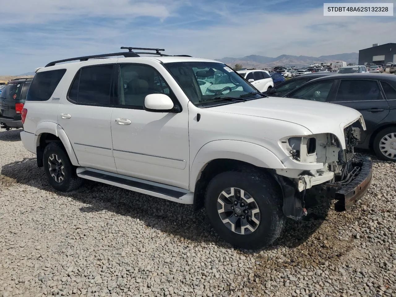 2002 Toyota Sequoia Limited VIN: 5TDBT48A62S132328 Lot: 72339774