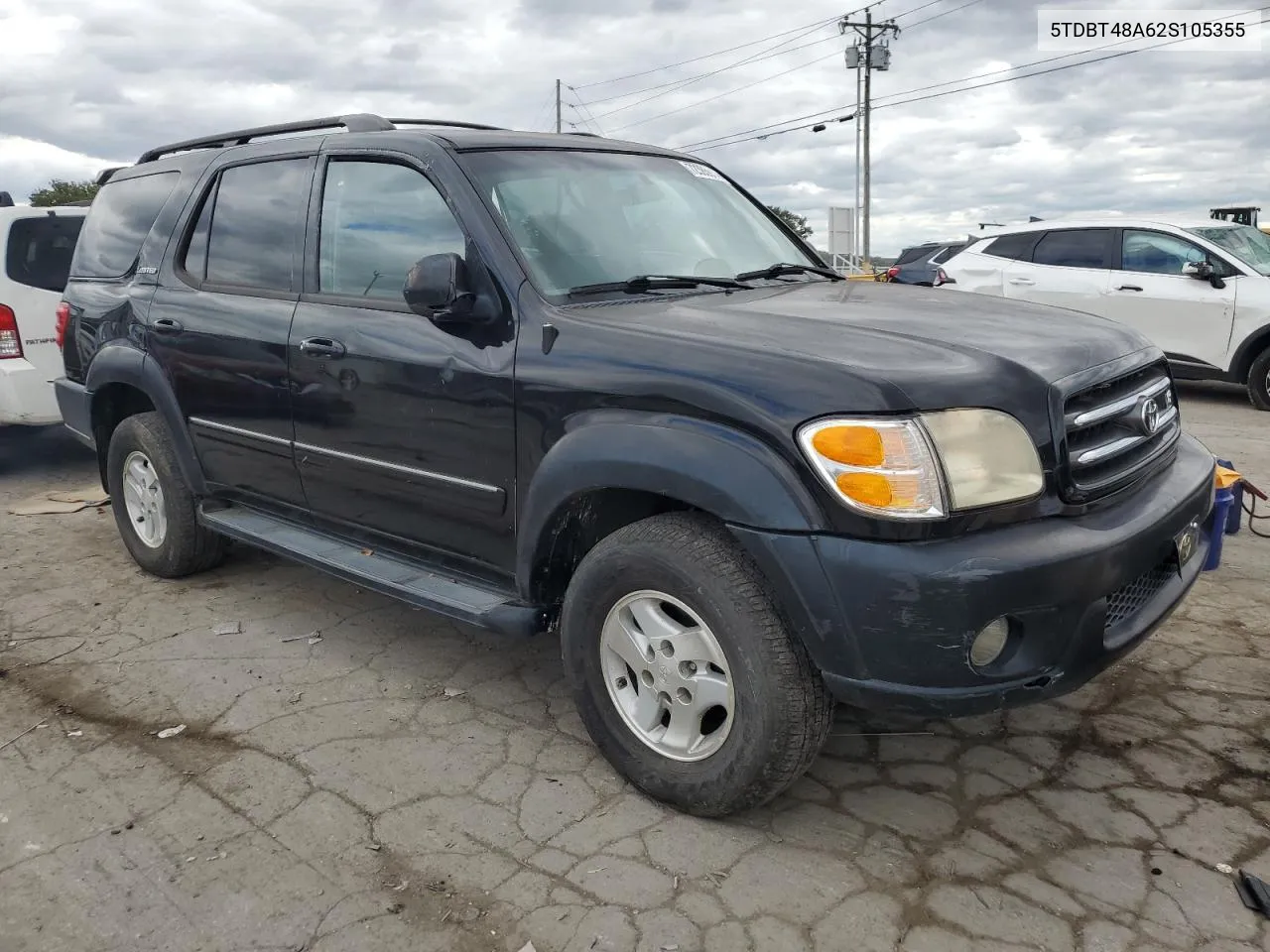 5TDBT48A62S105355 2002 Toyota Sequoia Limited