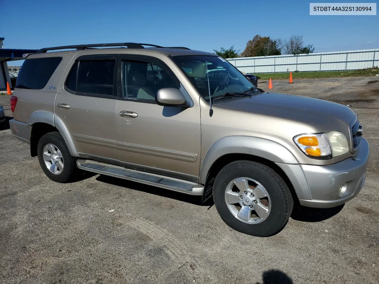 5TDBT44A32S130994 2002 Toyota Sequoia Sr5