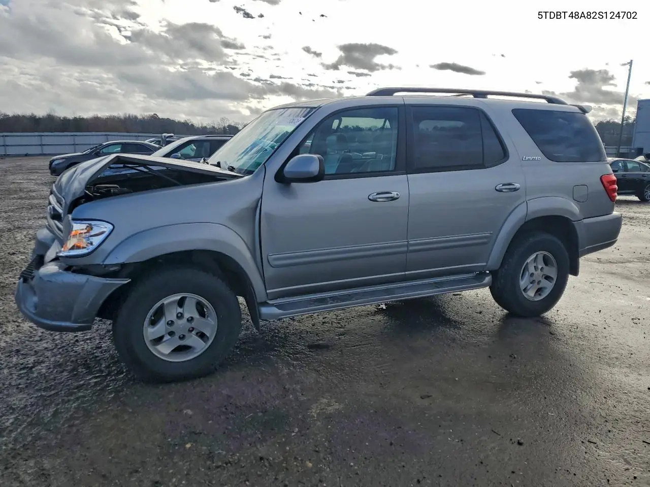 5TDBT48A82S124702 2002 Toyota Sequoia Limited