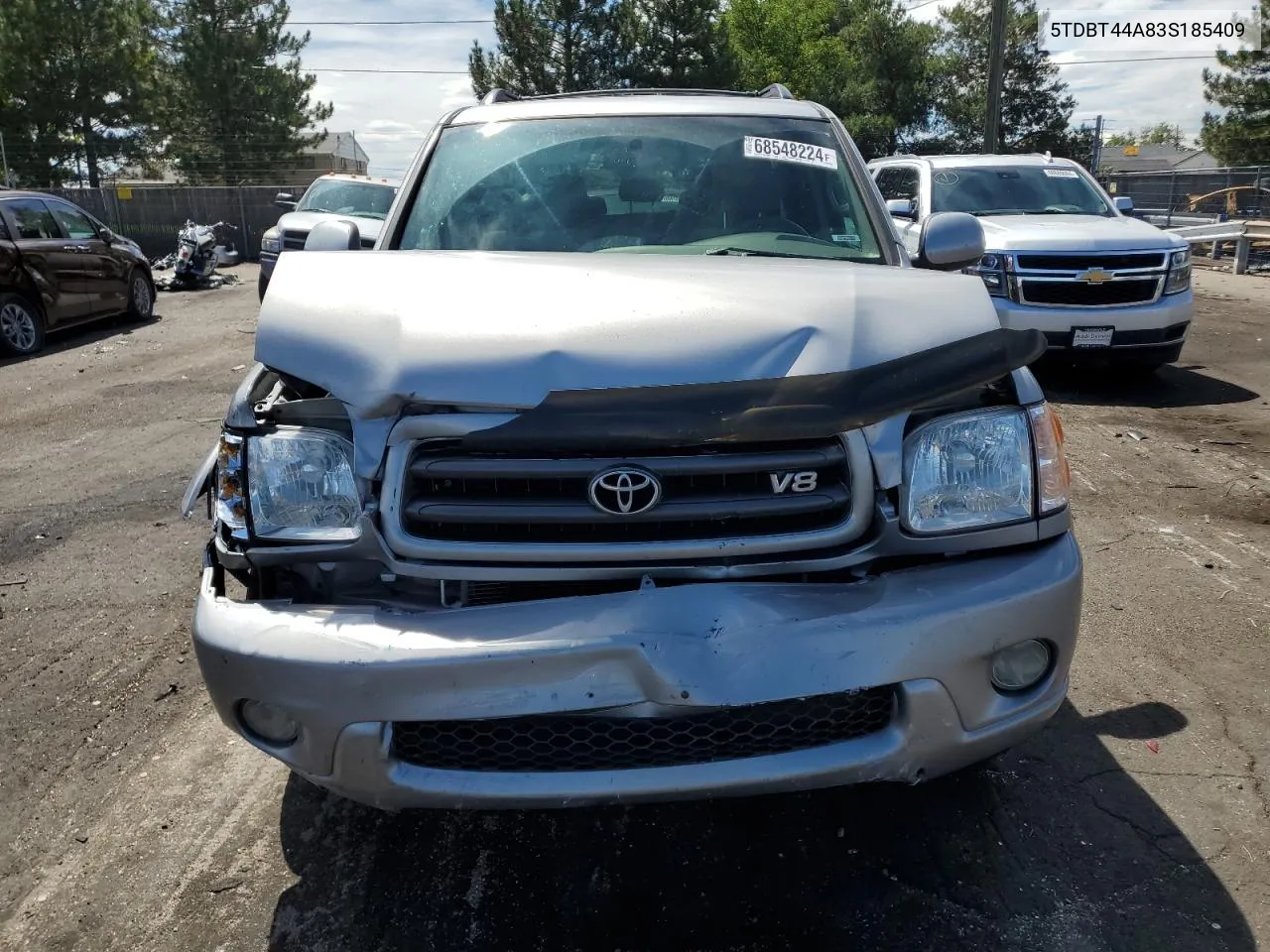 2003 Toyota Sequoia Sr5 VIN: 5TDBT44A83S185409 Lot: 68548224