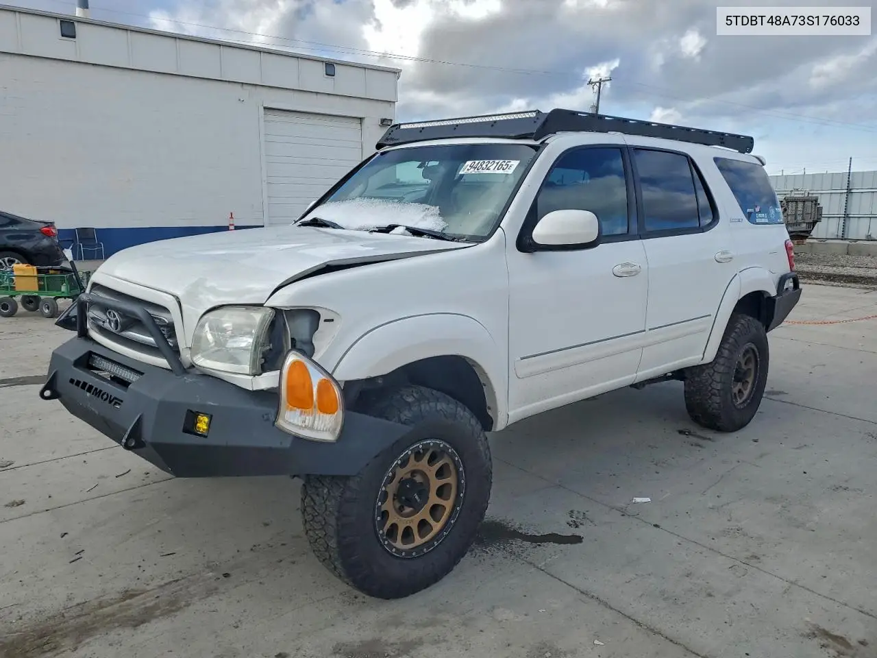 5TDBT48A73S176033 2003 Toyota Sequoia Limited